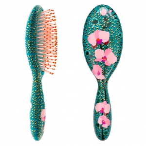 PYLONES BROSSE CHEVEUX GM<br>orchid Bleu 