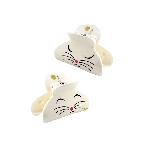 PYLONES PINCE CHEVEUX PM<br>CHAT Blanc 