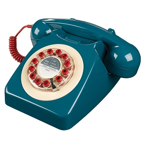 WILD AND WOLF TELEPHONE RETRO CLASSIC P<br>PETROL