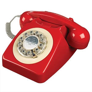 WILD AND WOLF TELEPHONE RETRO CLASSIC P<br>Rouge