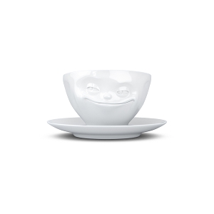 FIFTYEIGHT TASSE  CAFE GRINNING WHIT<br>