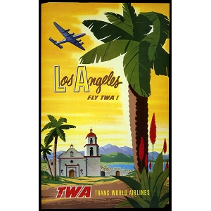 BLUESHAKER POSTER LOS ANGELES TWA<br>