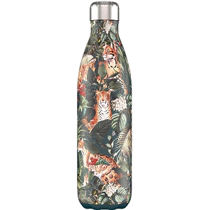 CHILLYS BOUTEILLE ISOTHERME 750ML<br>LEOPARD SMALL