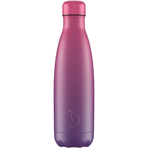 CHILLYS BOUTEILLE ISOTHERME 500ML<br>Fushia