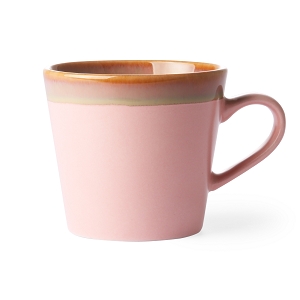 HK LIVING MUG 70  ANSE CAPPUCCINO CERAMIQUE<br>