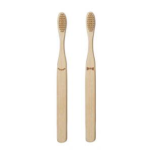 SMARTHPHONE TRIPOD BROSSE A DENTS BAMBOU:HIS AND HER/