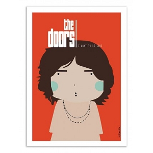 WALL EDITION POSTER THE DOORS NINASILLA<br>