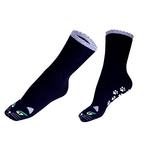 PYLONES DUCHESSE CHAUSSETTES CHAT<br>Noir