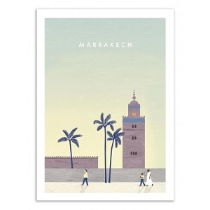 WALL EDITION POSTER MARRAKECH<br>