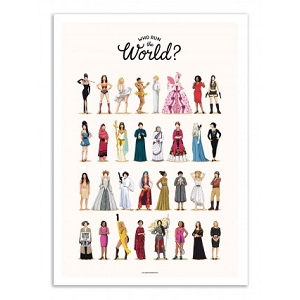 WALL EDITION POSTER RUN THE WORLD<br>