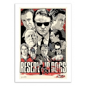 WALL EDITION POSTER RESERVOIR DOGS<br>