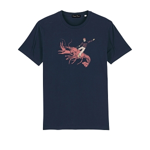 OCEAN PARK TEE SHIRT HOMME<br>homard