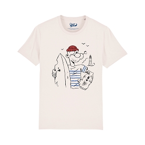 OCEAN PARK TEE SHIRT HOMME<br>SURFEUR POPEYE 