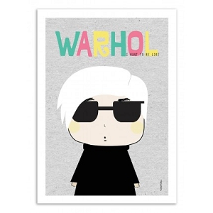 WALL EDITION POSTER ANDY WARHOL NINASILLA<br>