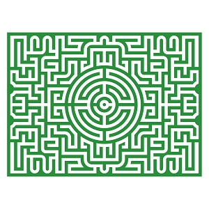KIKKERLAND LABYRINTHE PUZZLE<br>