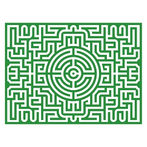 KIKKERLAND LABYRINTHE PUZZLE<br>