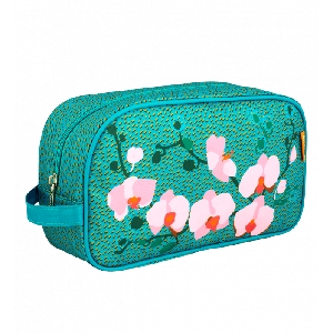 PYLONES TROUSSE TOILETTE POUCH<br>orchid Bleu 