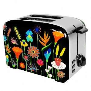 PYLONES TOASTER METAL TOASTIN<br>JARDIN FLEURI  