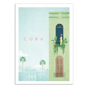 WALL EDITION POSTER VISIT CUBA<br>