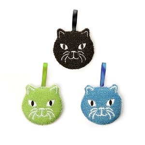 KIKKERLAND EPONGE CAT SET DE 3<br>