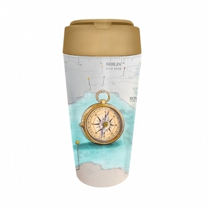 ROYAL GARDEN MUG VOYAGE 420ML<br>VOYAGE COMPASS 