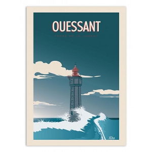 WALL EDITION POSTER OUESSANT<br>