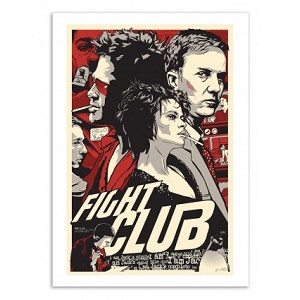 WALL EDITION POSTER FIGHT CLUB<br>