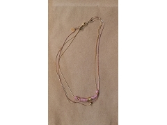 LITCHI COLLIER TRIPLE BLUSH<br>JADE