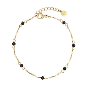 HOPTIMIST BUMBLE S BRACELET LITTLE CHAIN AND DOTS:OR//