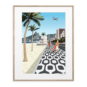 IMAGE REPUBLIC POSTER MARIOTTI IPANEMA<br>