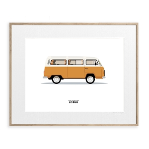 IMAGE REPUBLIC POSTER DUO COMBI VW<br>Orange