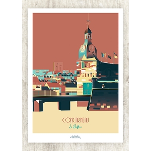 POSTER NANTES POSTER CONCARNEAU