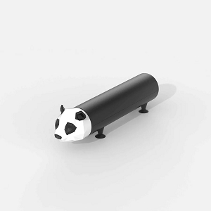 TAPIS TILES XLROOM 180*260 POWER PETS:PANDA//