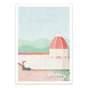 WALL EDITION POSTER VISIT FLORENCE HENRY<br>