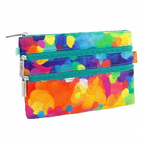 PYLONES ZIP POUCH POCHETTE 3 ZIP<br>PALETTE  