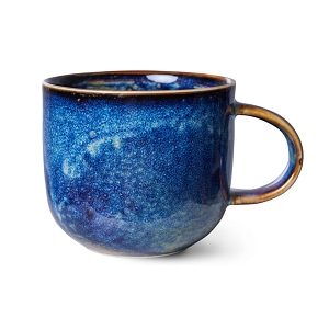 HK LIVING CHEF CERAMICS MUG<br>RUST Bleu 