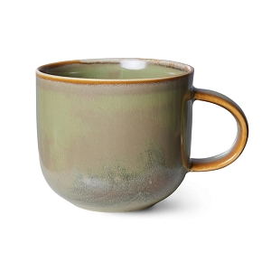 HK LIVING CHEF CERAMICS MUG<br>MOSS GREEN 