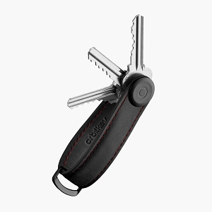 ORBITKEY KEY ORGANISER LEATHER<br>CRAZY HORSE