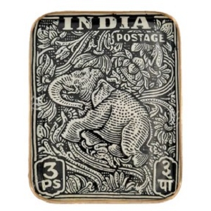 BONCOEURS DEMI PLATEAU INDIA POSTAGE<br>