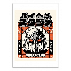 WALL EDITION POSTER VIDEO CLUB<br>