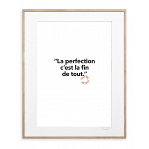 IMAGE REPUBLIC POSTER PRIGENT PERFECTION<br>