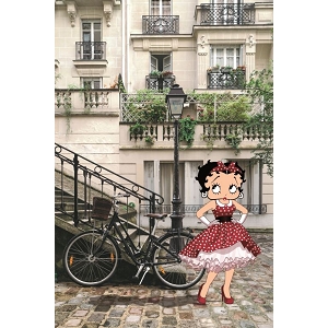 BLUESHAKER POSTER BETTY BOOP PARIS<br>