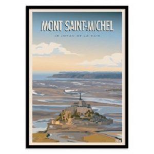 WALL EDITION POSTER MONT SAINT MICHEL<br>