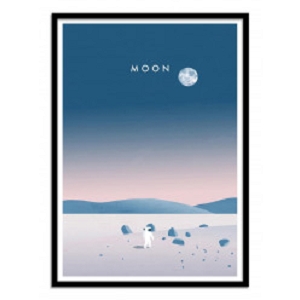 WALL EDITION POSTER MOON<br>