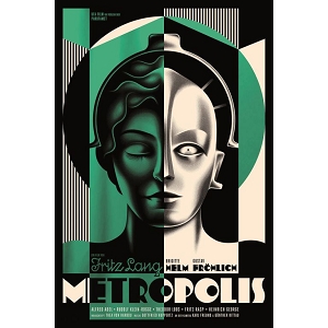 BLUESHAKER POSTER METROPOLIS<br>VERT