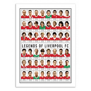  POSTER LEGENDS LIVERPOOL