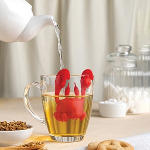 PHONE SPINNER CRAB TEA INFUSEUR A THE