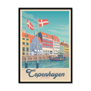 WALL EDITION POSTER COPENHAGEN<br>