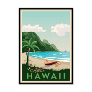 WALL EDITION POSTER OLAHOOP HAWAII<br>