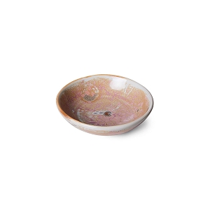 HK LIVING CHEF CERAMICS SMALL DISH<br>RUSTIC PINK